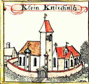 Klein Kniechnitz - Koci, widok oglny
